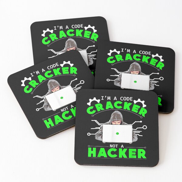 Item preview,  Im Code Cracker Not Hacker Computer Engineer designed and sold by olivee79.