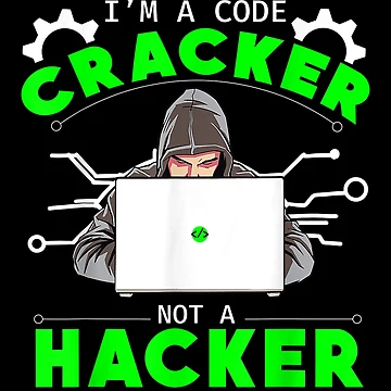Artwork thumbnail, Im Code Cracker Not Hacker Computer Engineer by olivee79