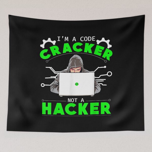 Item preview,  Im Code Cracker Not Hacker Computer Engineer designed and sold by olivee79.