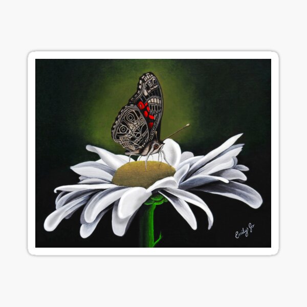 Shasta Daisy Sticker