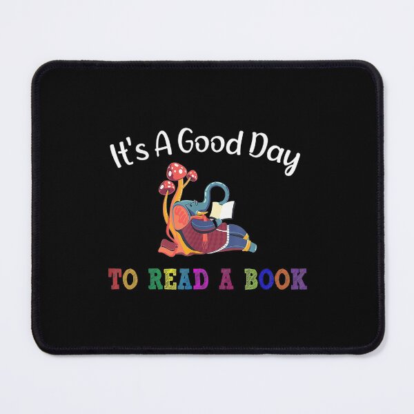 Item preview, Its Good Day Read Book Cute Elephant Reading designed and sold by sandyq55.
