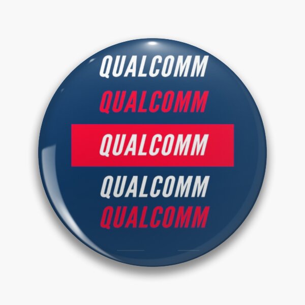 Item preview, QUALCOMM logo  design   designed and sold by LASKIN-Boutique.