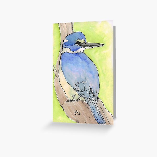 Kingfisher Greeting Card