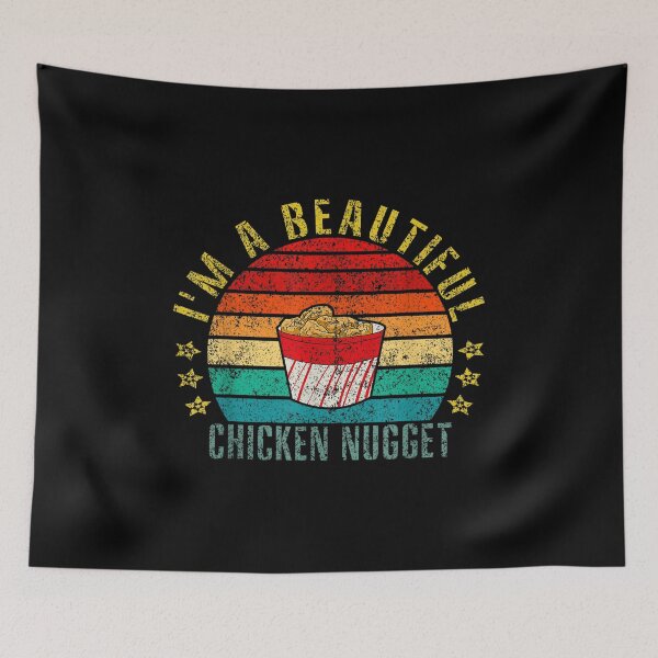 Item preview,  Im Beautiful Chicken Nugget Funny Retro designed and sold by sandyq55.