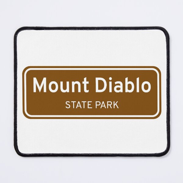 Item preview, Mount Diablo California Parks Street Sign designed and sold by allcitymetro.