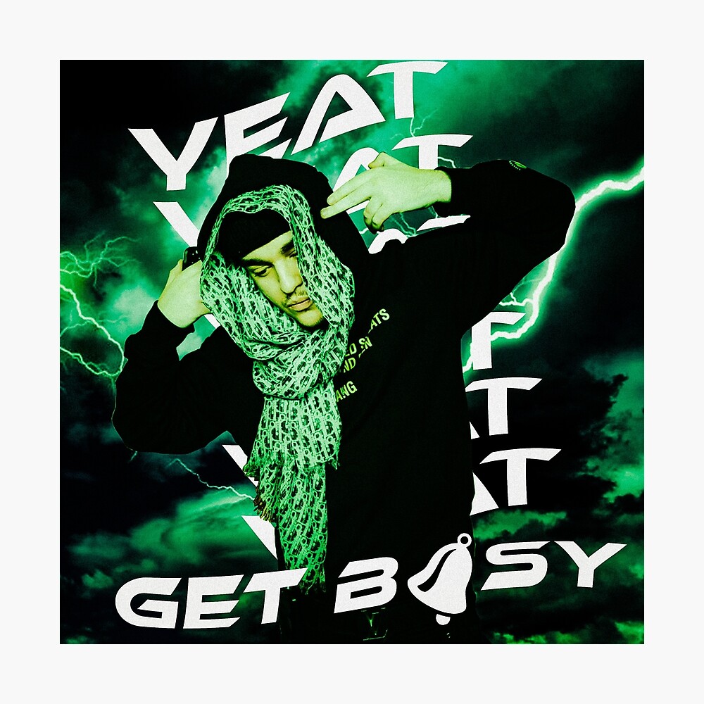 Yeat up 2 Me Custom Album Cover Hip Hop Wall Art yeat -  in