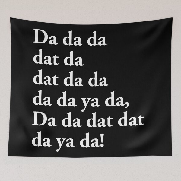 Item preview, Da Da Da T-Shirt designed and sold by offbookdesigns.