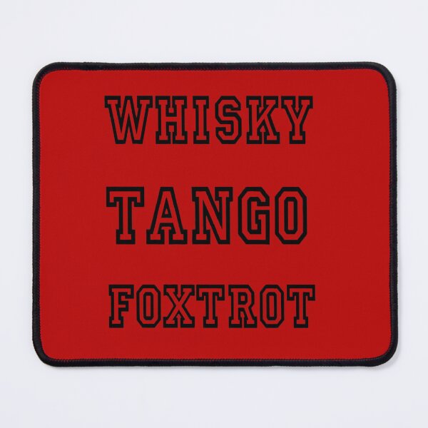 Item preview, WTF whisky-tango-foxtrot Black Edged Design designed and sold by taiche.