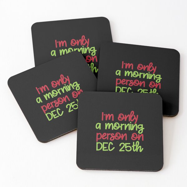 Item preview,  Im Only Morning Person Dec 25th Funny Christmas Attire designed and sold by sandyq55.