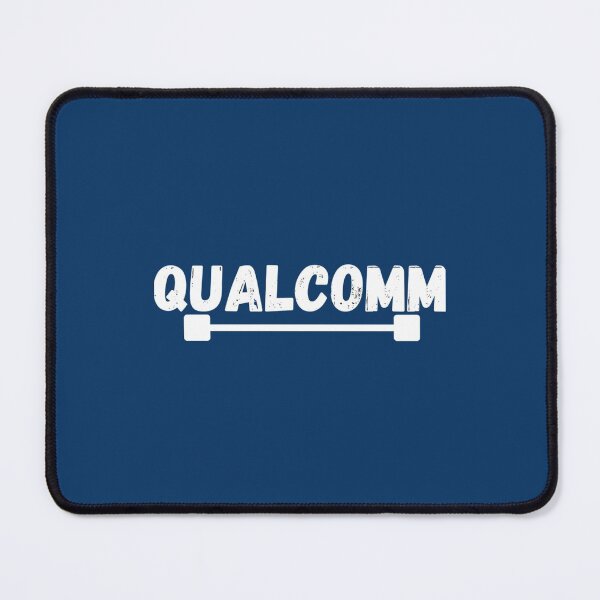 Item preview, Qualcomm qualcomm word text designed and sold by LASKIN-Boutique.