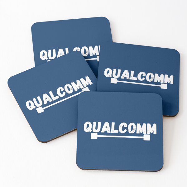 Item preview, Qualcomm qualcomm word text   designed and sold by LASKIN-Boutique.