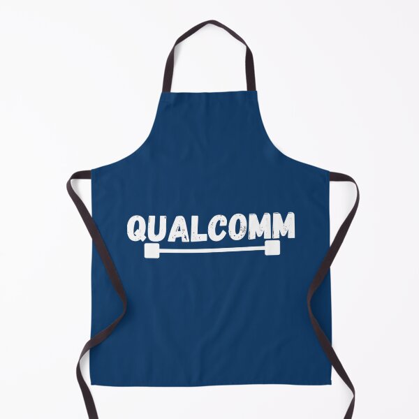 Item preview, Qualcomm qualcomm word text designed and sold by LASKIN-Boutique.