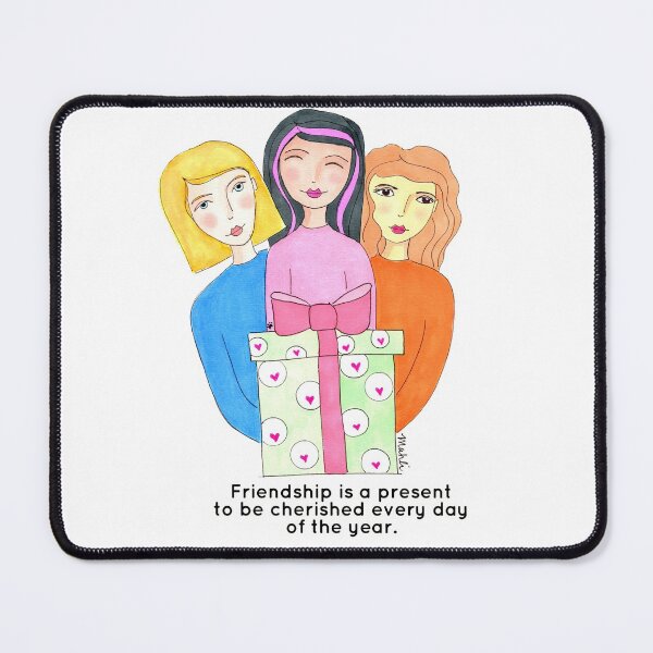 Item preview, Friendship is a Present designed and sold by Mahli's  Artful Whimsy.