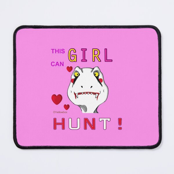 Item preview, This Girl Can Hunt - Yellowbox ink painting designed and sold by twyellowbox.