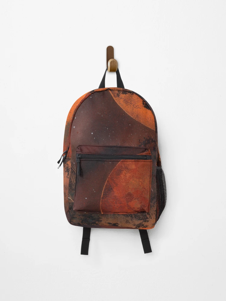 Thumbnail 1 of 3, Backpack, Red Moon Rising designed and sold by Urbandale Artist.