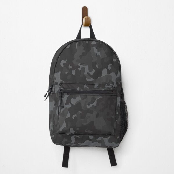 Item preview, Charcoal Camouflage Black Grey Night Camo designed and sold by Cyberty.