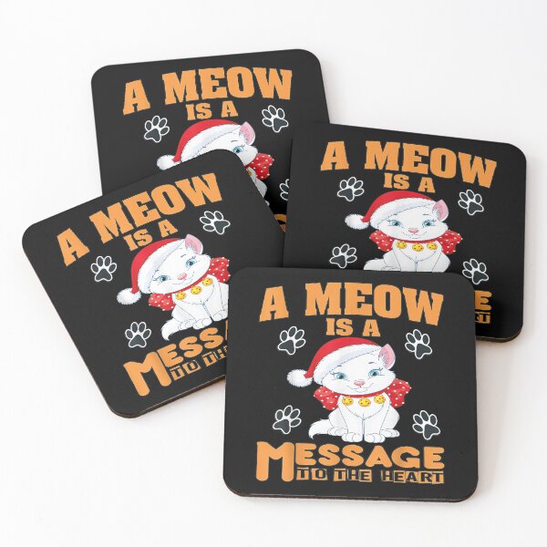 Item preview,  Meow Message Heart designed and sold by bonytmrz.