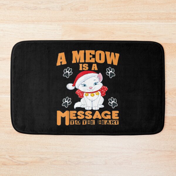 Aperçu de l'œuvre Coeur de message miaou créée et vendue par bonytmrz.