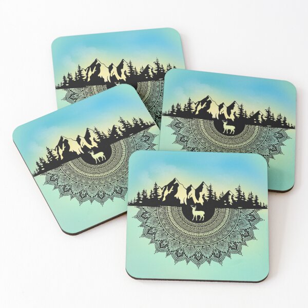 Item preview, Mountain mandala artwork designed and sold by Advaya  Arts.