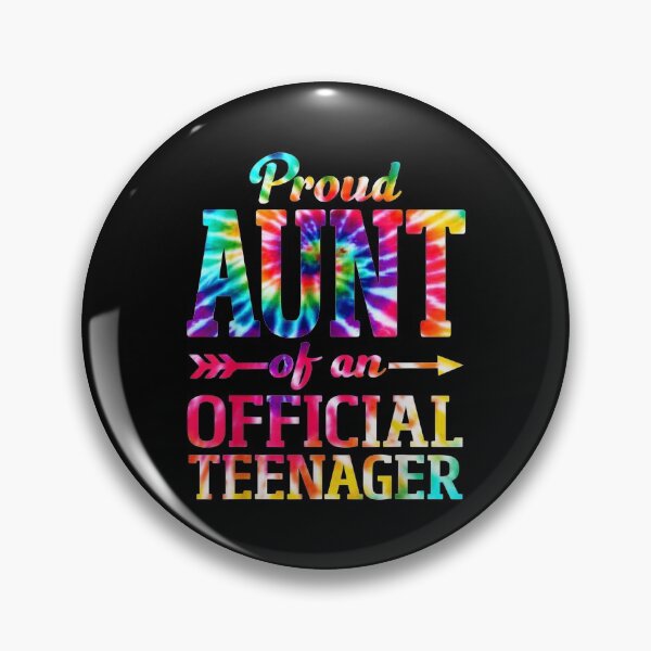 Item preview,  Tie Dye 13 Years Old Aunt Official Nager 13th Birthday designed and sold by bonytmrz.