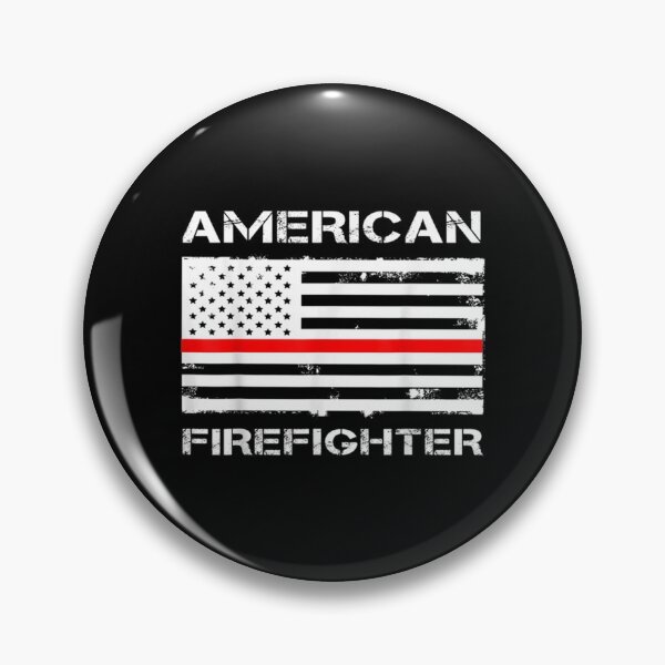 Item preview,  American Firefighter Thin Red Line Fireman Firewoman designed and sold by olivee79.