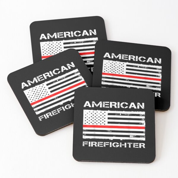 Item preview,  American Firefighter Thin Red Line Fireman Firewoman designed and sold by olivee79.