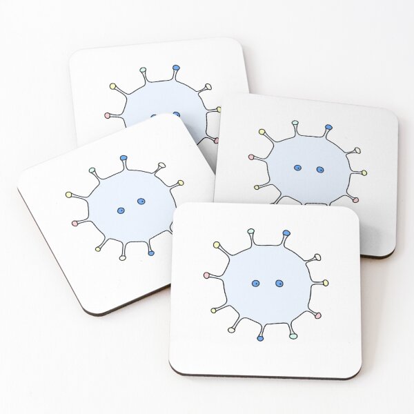 Item preview, Cute Coronavirus 3 designed and sold by fogoosherie.