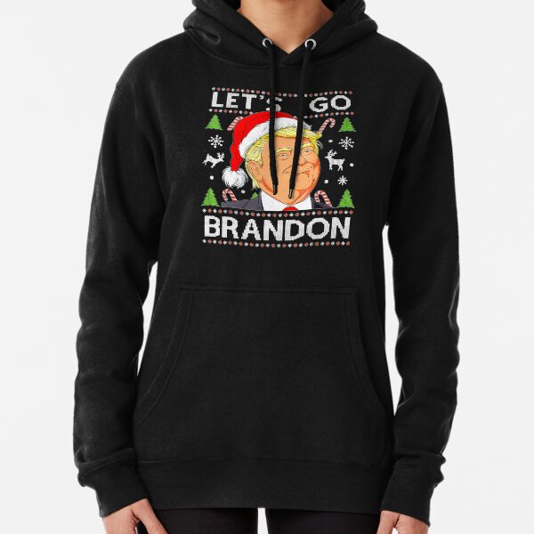 Item preview, Funny Let_s Go Brandon Trump Ugly Christmas Sweater designed and sold by DPankdesign.