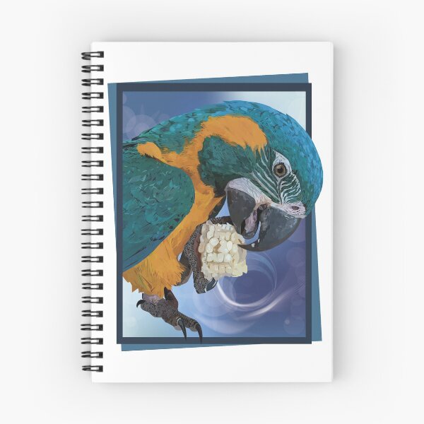Item preview, bluebeard macaw designed and sold by obscurite.