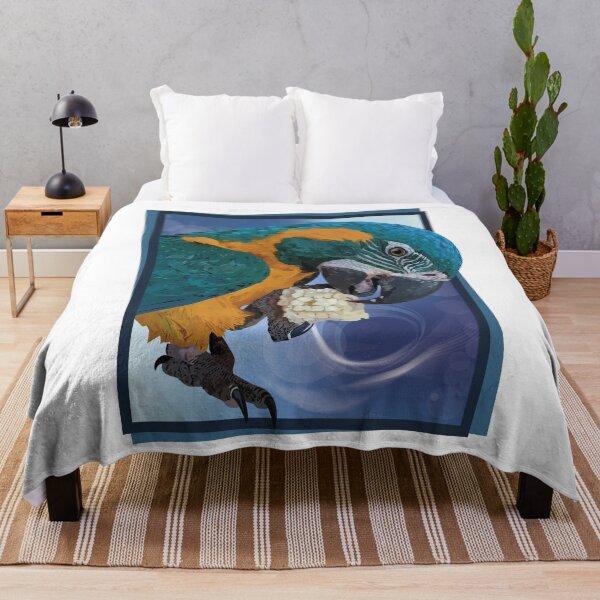 Item preview, bluebeard macaw designed and sold by obscurite.
