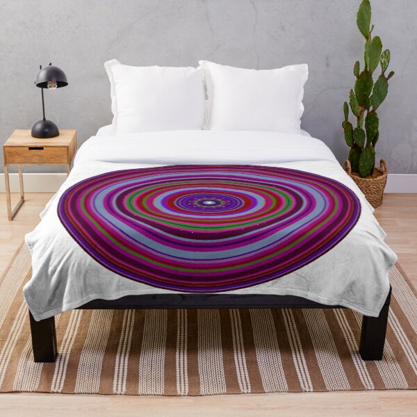 Artikelvorschau, ֎ HYPNOTIQUE ֍ Groovy ~*Party On Maroon!*~ 70er-Jahre-Retro-Kitsch-Meme-Thema ~ Abstrakte digitale Kunst ~ Mandala-Medaillon-Kaleidoskop Heilige Geometrie ~ bunte Töne ~ psychedelisches Volltrefferziel entworfen und verkauft von Spinning Plates 360.