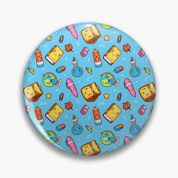 Item preview, Kawaii School Pattern, Kawaii School Seamless Pattern, School Pattern Design designed and sold by graphic-genie.