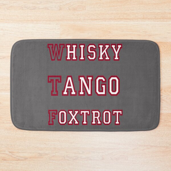 Item preview, WTF whisky-tango-foxtrot Red Edged Design designed and sold by taiche.