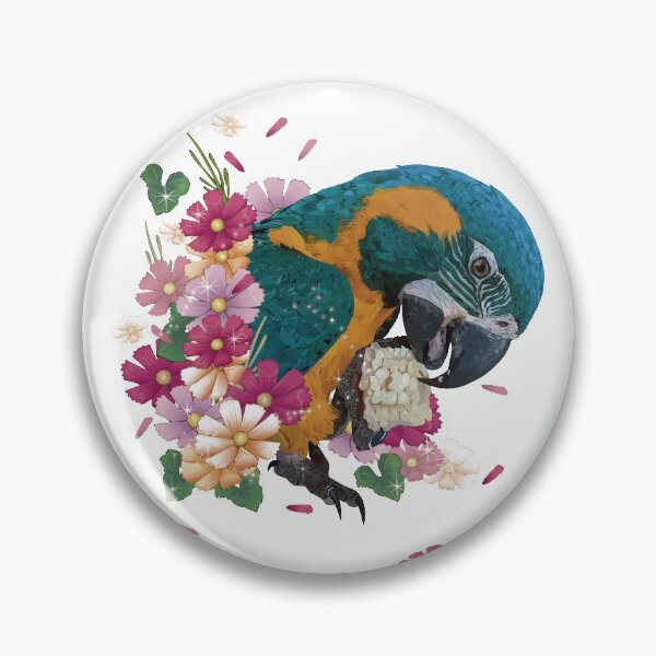 Item preview, bluebeard macaw designed and sold by obscurite.