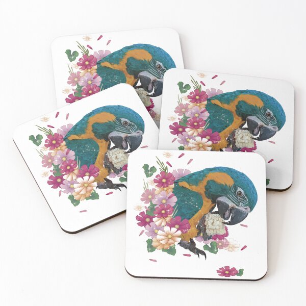 Item preview, bluebeard macaw designed and sold by obscurite.