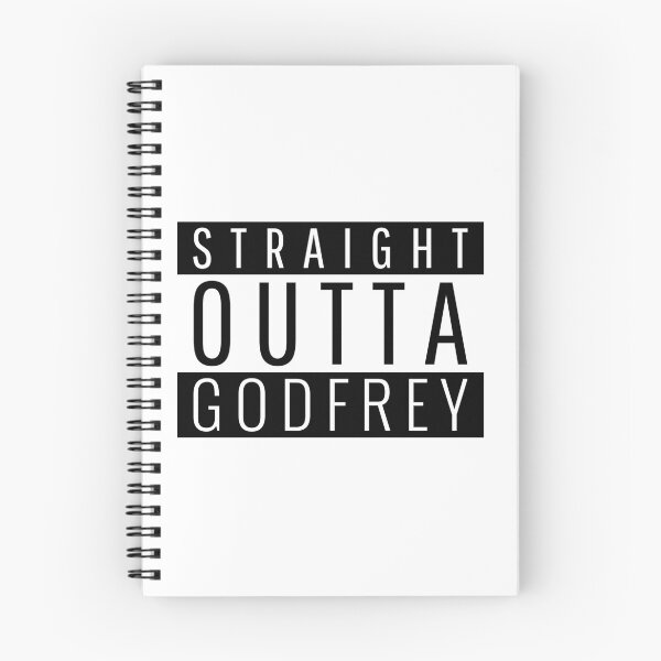 Item preview, Straight Outta Godfrey Illinois  designed and sold by Teelogic.