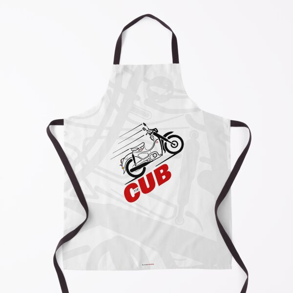 Item preview, The CUB, Cute Classic Underbone Motorcycle for Classic Bikers designed and sold by etoide.