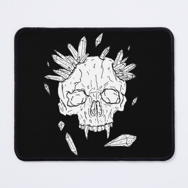 Item preview, Crystal Skull (Inktober 2021 Day 1) designed and sold by Jorden Estes.