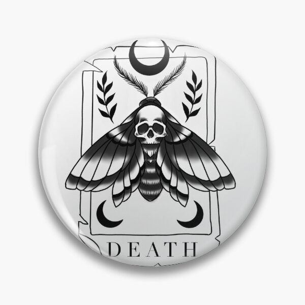Item preview, Death Moth designed and sold by Mandarrcat.
