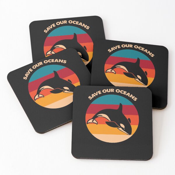 Item preview, Save Our Oceans Wildlife Orca Whale Climate Change designed and sold by MakeGoodChoices.