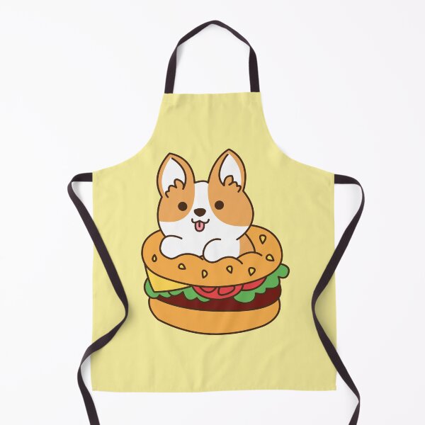 Item preview, Corgi Hamburger - Dog With Fast Foods designed and sold by mintcorner.