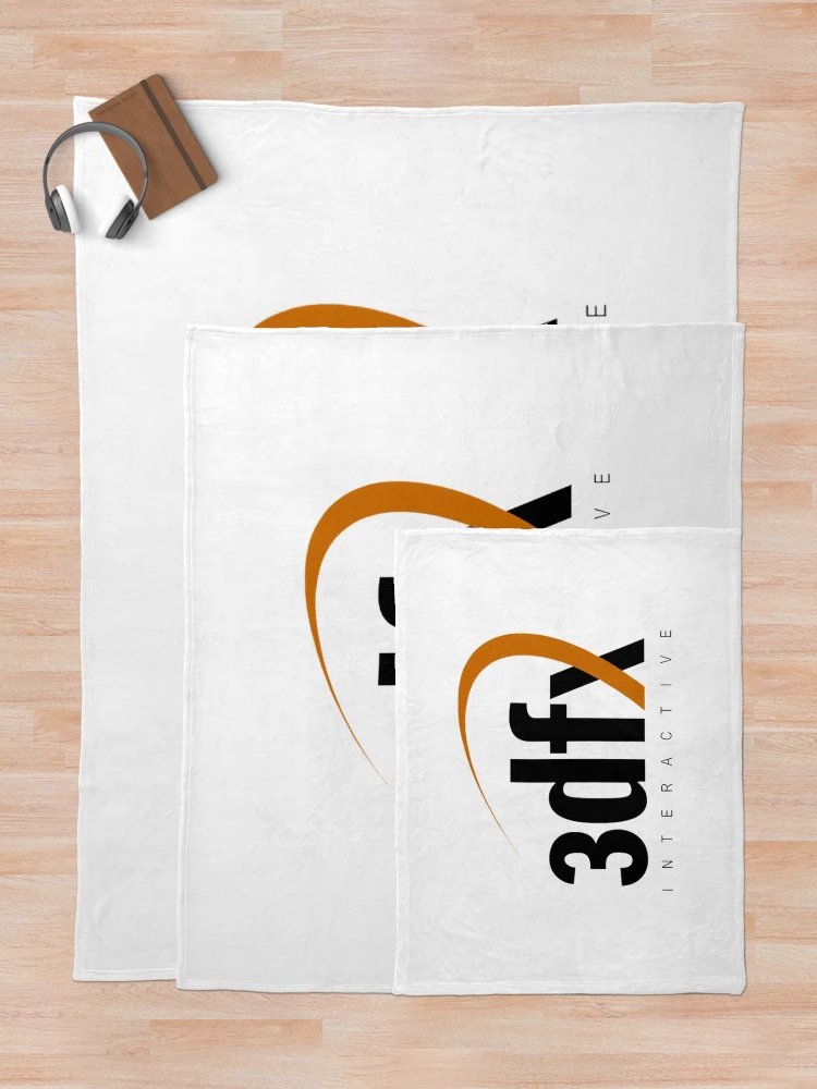 Thumbnail 5 of 6, Throw Blanket, 3DFX Logo designed and sold by RStudioDesign.