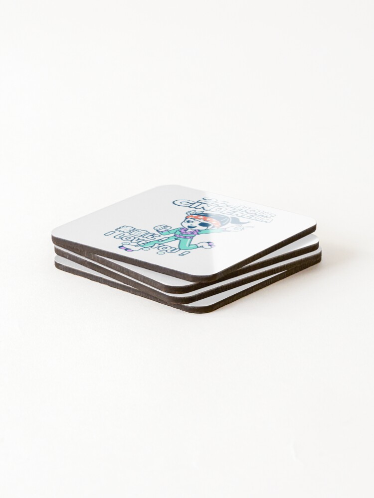 Thumbnail 4 of 5, Coasters (Set of 4), 24Hour Cinderella Majima designed and sold by RStudioDesign.