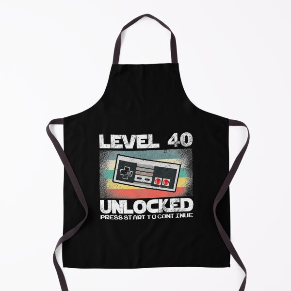 Artikelvorschau, 40 Jahre altes vierzig Geburtstagsgeschenk Level 40 freigeschalteter Spieler entworfen und verkauft von RStudioDesign.