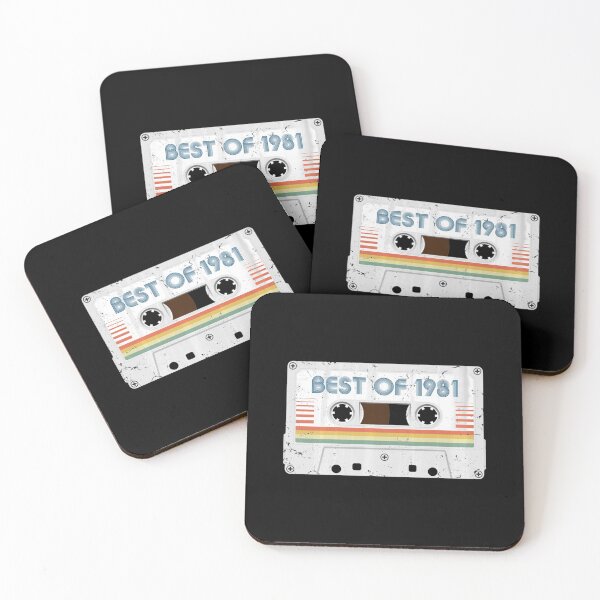 Item preview, 40th Birthday Best of 1981 Cassette Tape Vintage for Gift designed and sold by RStudioDesign.