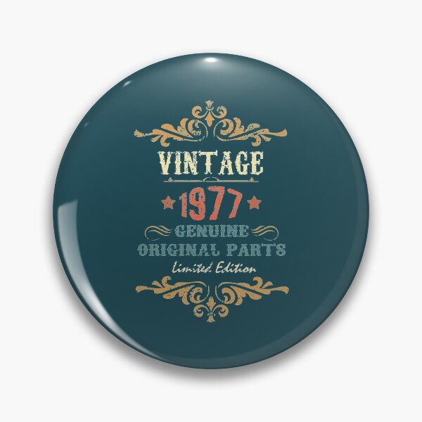 Item preview, 40th Birthday Tshirt Vintage 1977 Genuine Original Parts Limited Edition designed and sold by RStudioDesign.