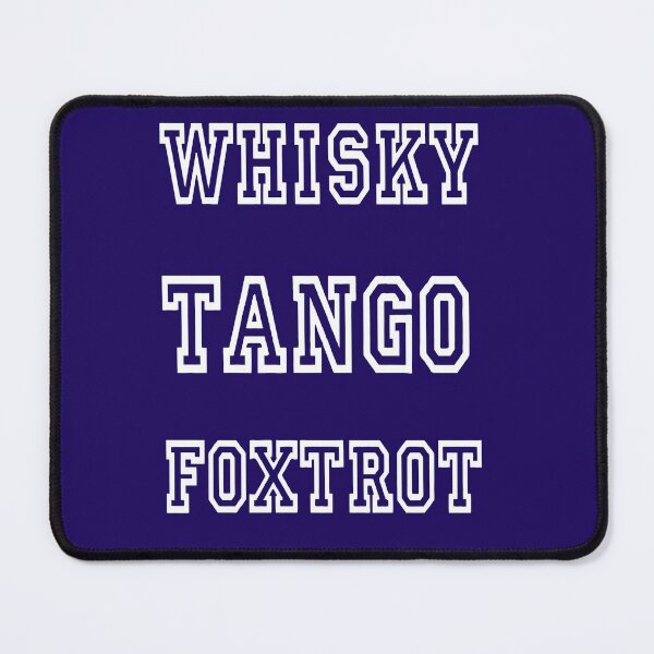 Item preview, WTF whisky-tango-foxtrot White Edged Design designed and sold by taiche.