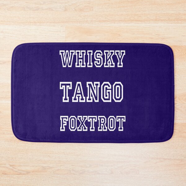 Item preview, WTF whisky-tango-foxtrot White Edged Design designed and sold by taiche.