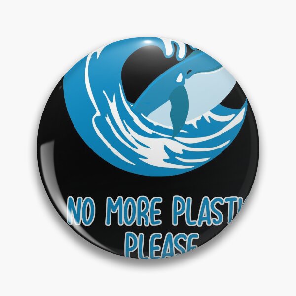 Item preview, No More Plastic Please Animal Ocean Wildlife designed and sold by MakeGoodChoices.