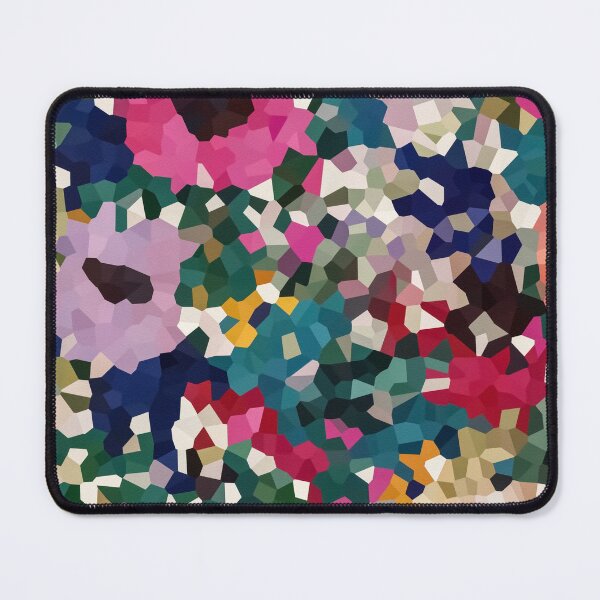 Aperçu de l'œuvre Fleurs en patchwork 6 créée et vendue par Flower Jumbles.